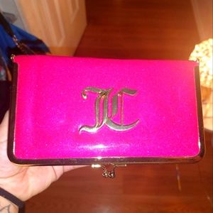 Juicy couture jewelry box or makeup holder with mirror